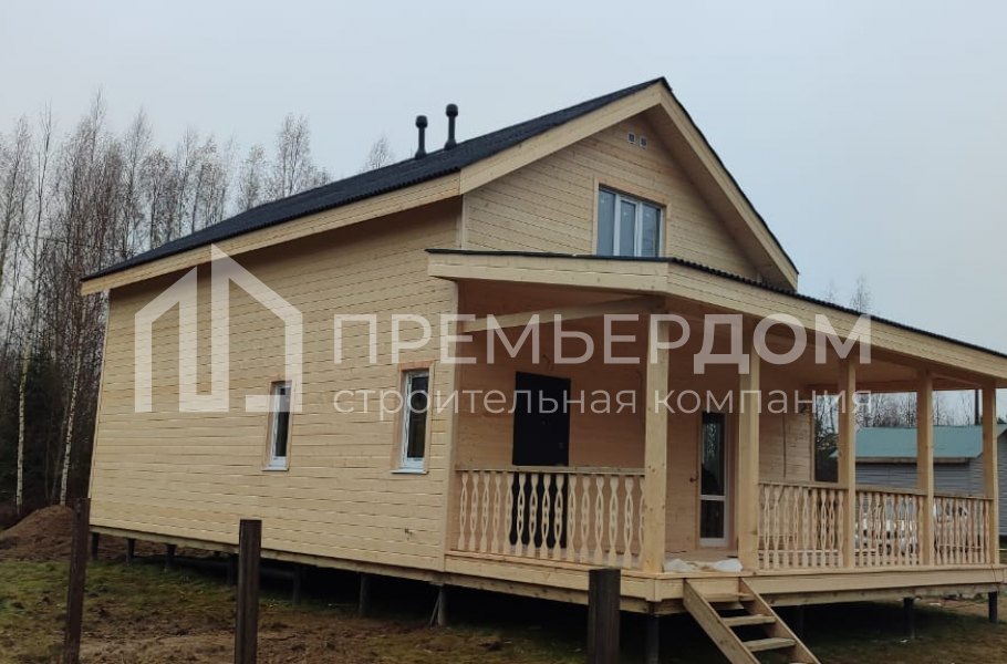 Фото со стройплощадок - Каркасный дом 7,5х13 м