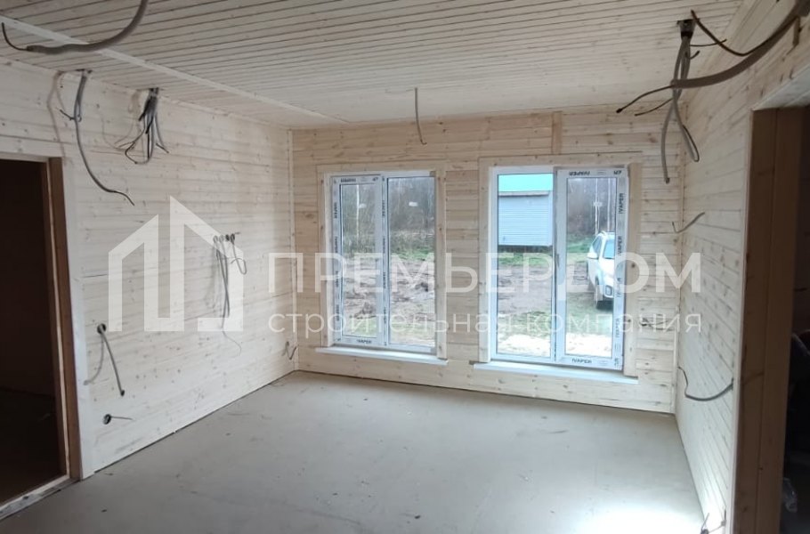 Фото со стройплощадок - Каркасный дом 7,5х13 м