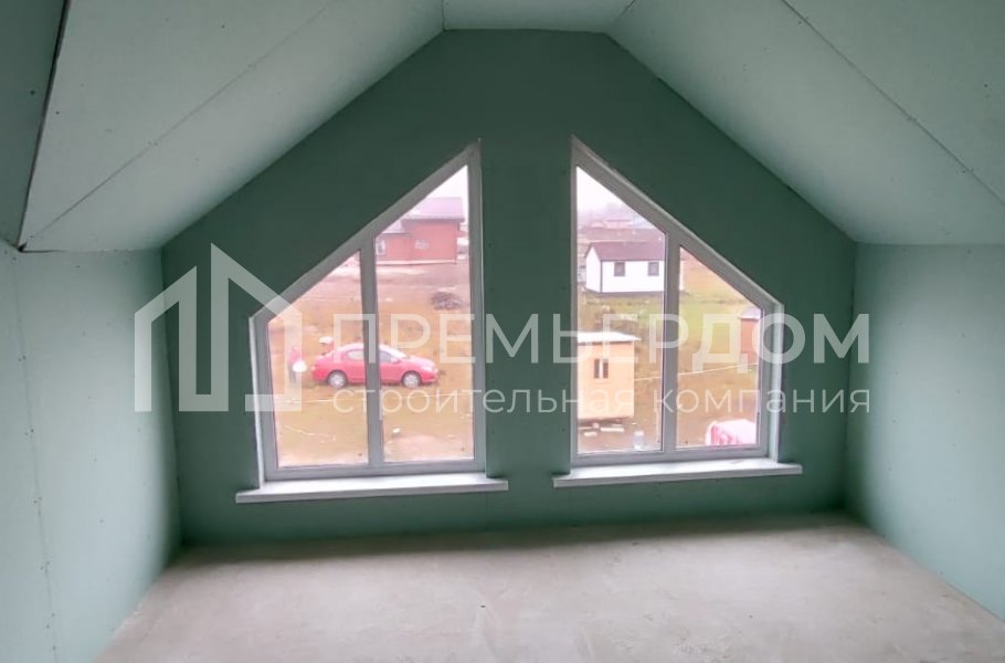 Фото со стройплощадок - Каркасный дом 7х11 м.