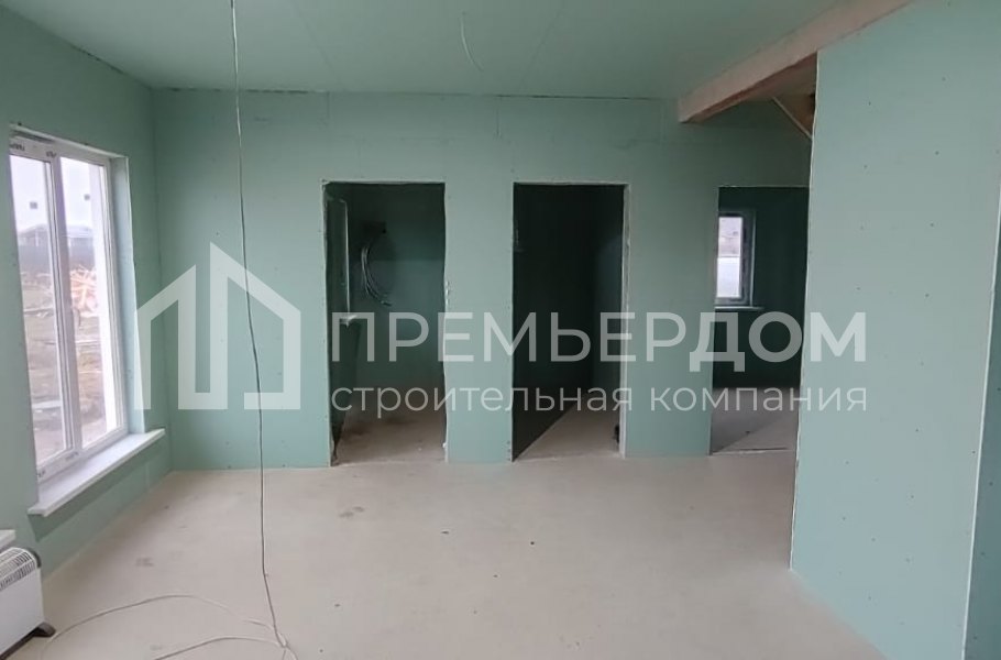 Фото со стройплощадок - Каркасный дом 7х11 м.