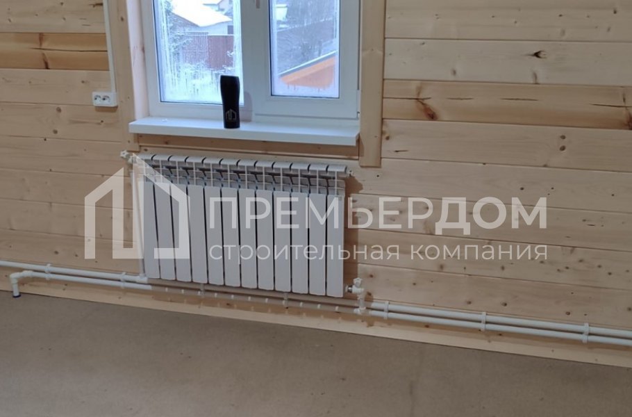 Фото со стройплощадок - Каркасный дом 9х11.5 м.