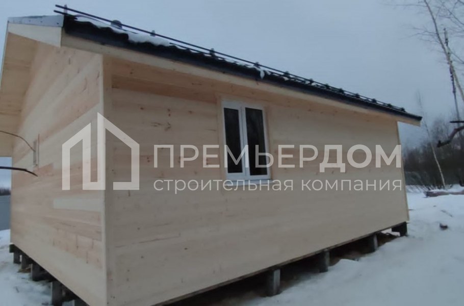 Фото со стройплощадок - Каркасный дом 8х9 м.