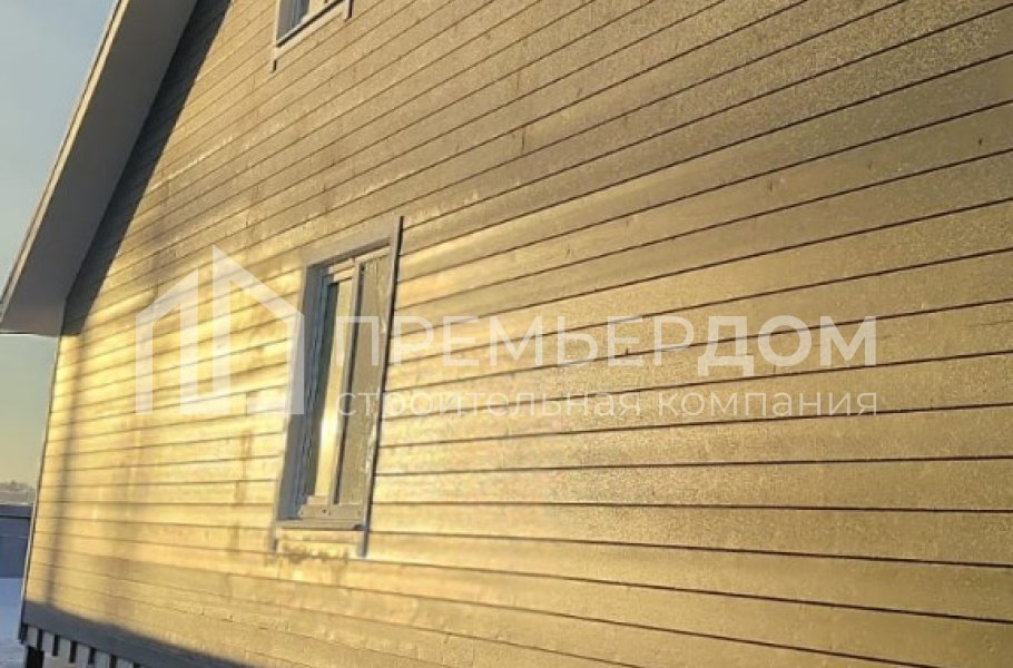 Фото со стройплощадок - Каркасный дом 10.5×12 м.