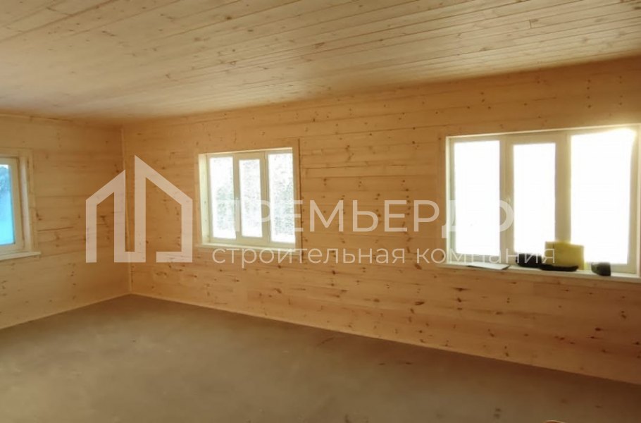 Фото со стройплощадок - Каркасный дом 8х10 м.