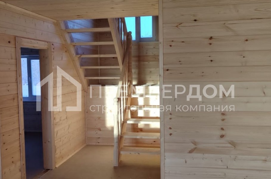 Фото со стройплощадок - Каркасный дом 8х10 м.