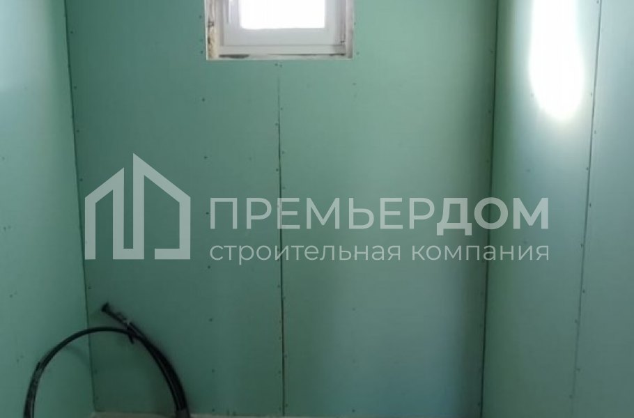 Фото со стройплощадок - Каркасный дом 8х9 м. 