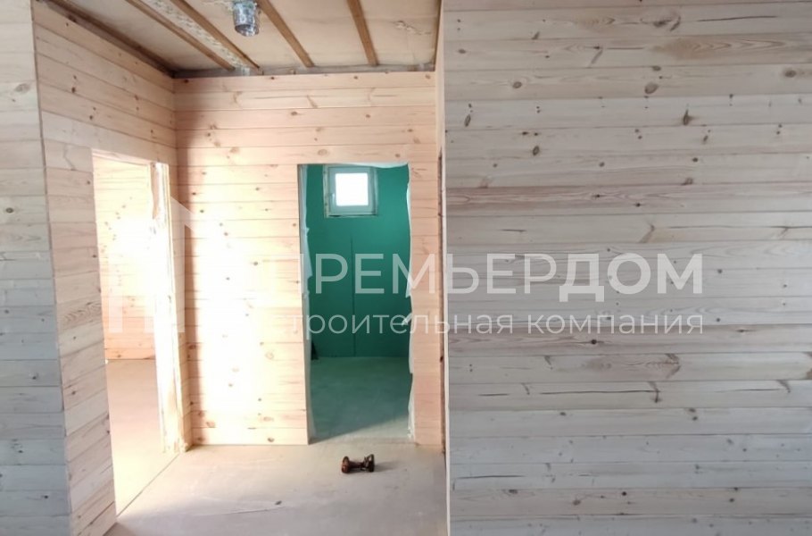 Фото со стройплощадок - Каркасный дом 8х9 м. 