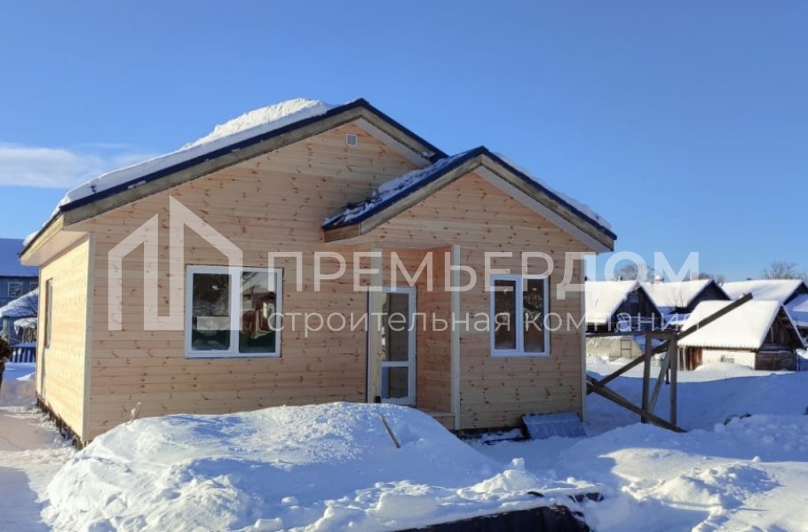 Фото со стройплощадок - Каркасный дом 8х9 м. 