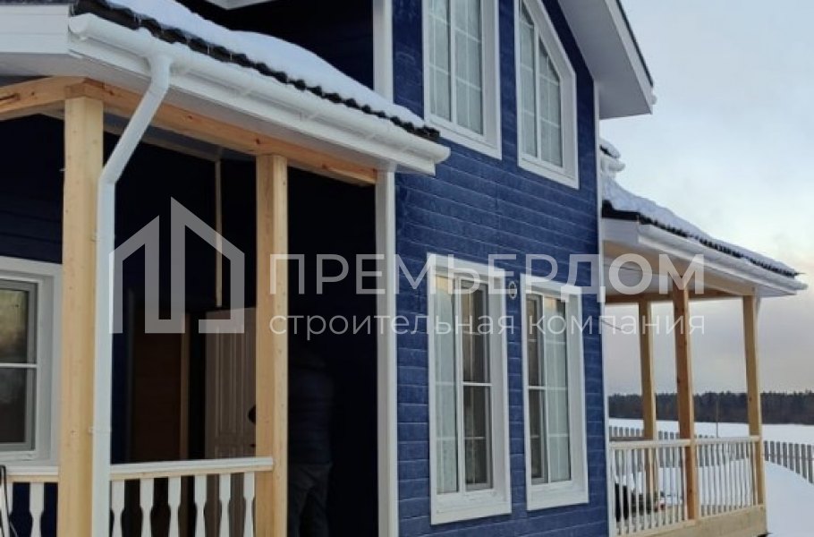 Фото со стройплощадок - Каркасный дом 7,5х13 м.