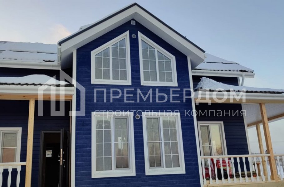 Фото со стройплощадок - Каркасный дом 7,5х13 м.