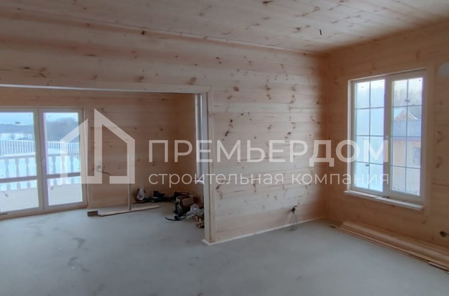 Фото со стройплощадок - Каркасный дом 7,5х13 м.