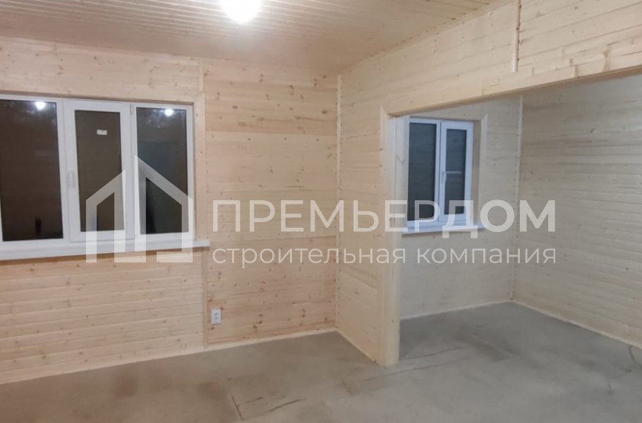 Фото со стройплощадок - Каркасный дом 7×8,5 м.