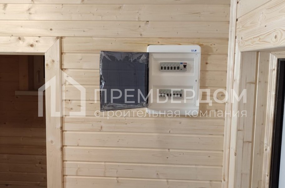 Фото со стройплощадок - Каркасный дом 7×8,5 м.