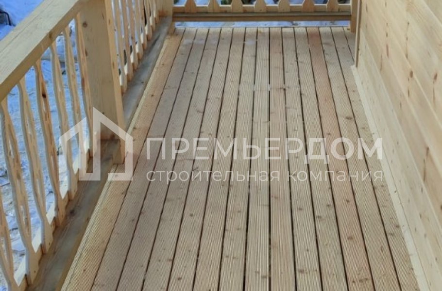 Фото со стройплощадок - Каркасный дом 7×8,5 м.