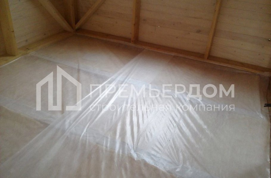 Фото со стройплощадок - Дом по проекту К-34