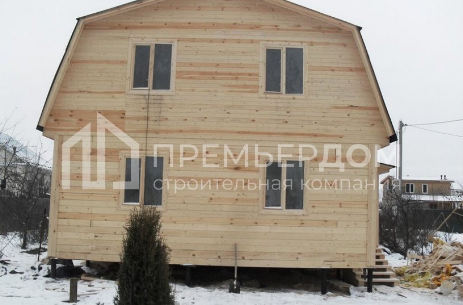 Фото со стройплощадок - Баня по проекту Б-15