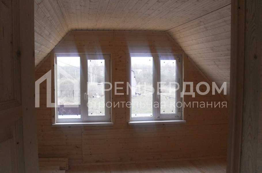 Фото со стройплощадок - Каркасный дом 6х6