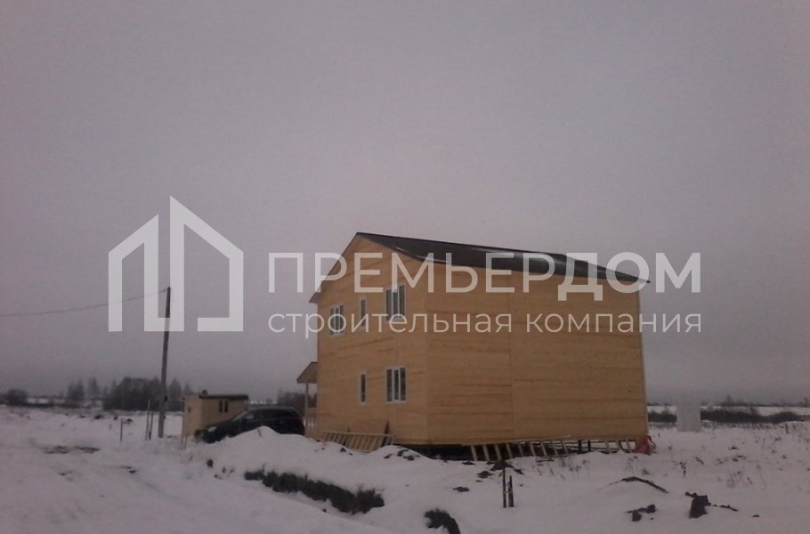 Фото со стройплощадок - Дом по проекту К-63