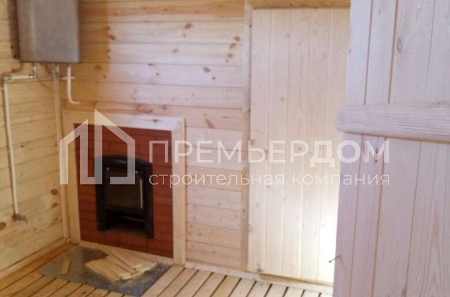 Фото со стройплощадок - Баня по проекту Б-18