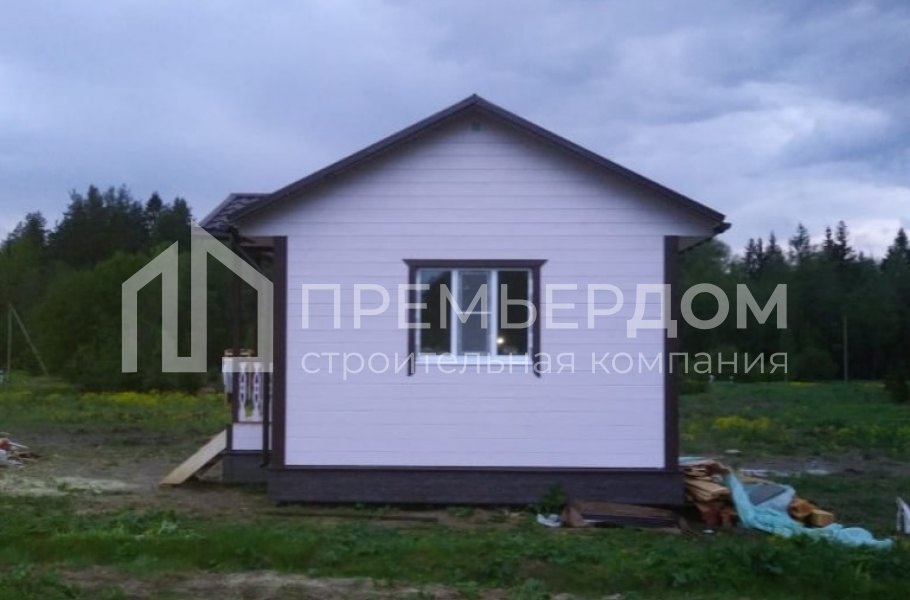 Фото со стройплощадок - Каркасная баня БК-6х7