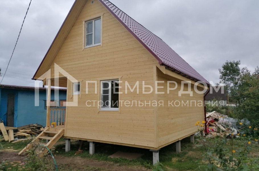 Фото со стройплощадок - Дом по проекту К-40