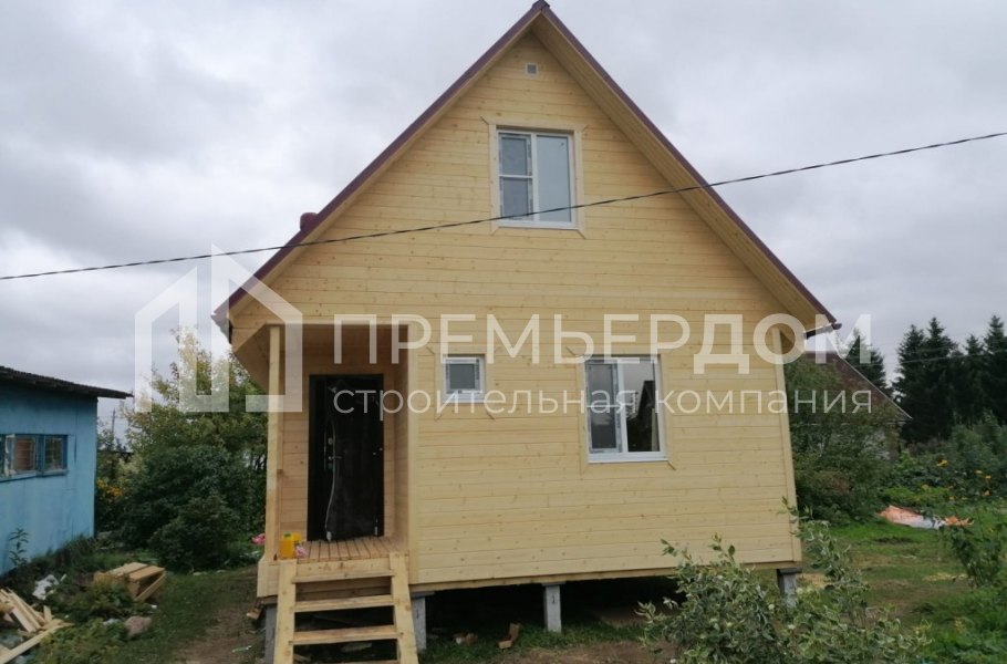 Фото со стройплощадок - Дом по проекту К-40