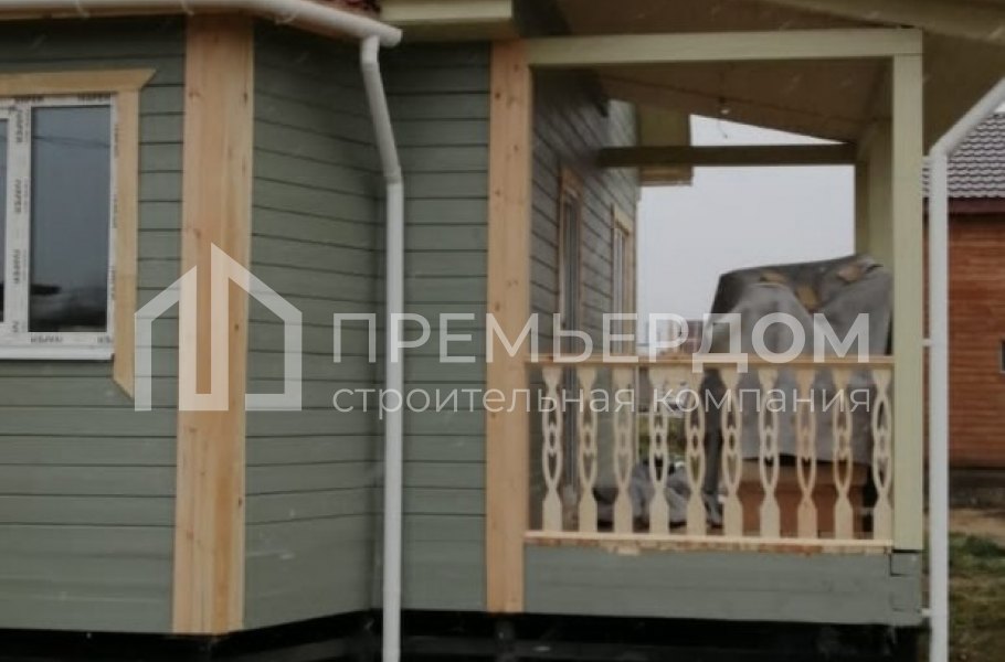 Фото со стройплощадок - Дом по проекту Д-12